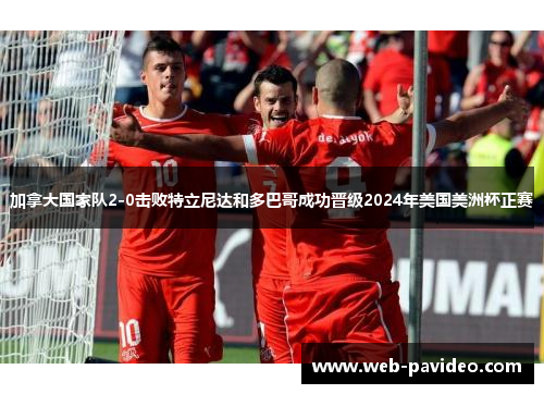 加拿大国家队2-0击败特立尼达和多巴哥成功晋级2024年美国美洲杯正赛